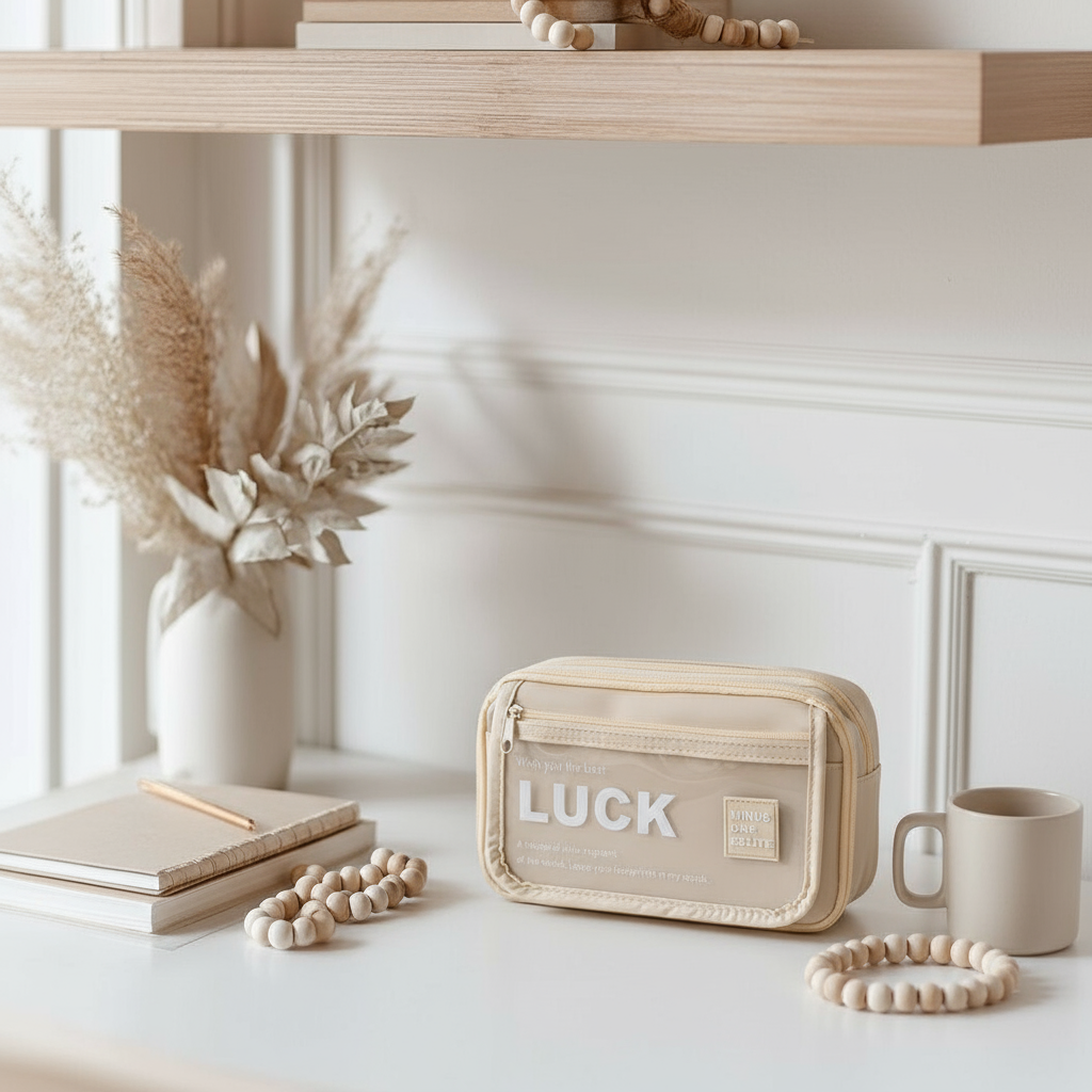 Spacious oxford fabric pencil case