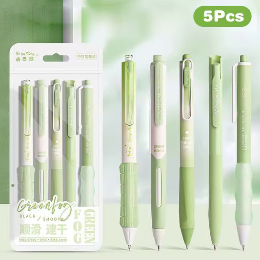Cozy Aesthetic Gel Pen Set – Quick Dry Journaling Pens