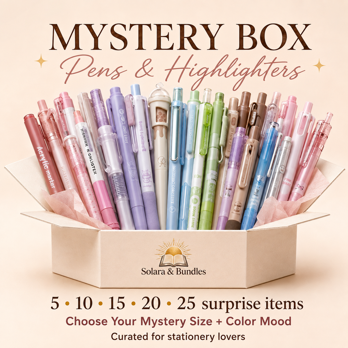 Pens & Highlighters Mystery Box✨