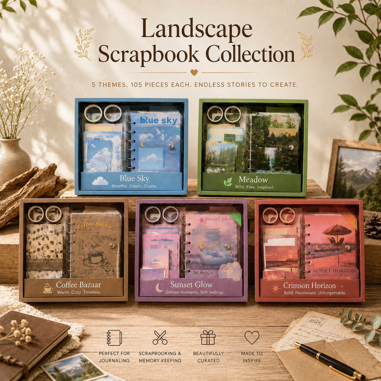 Little Worlds Scrapbook Collection