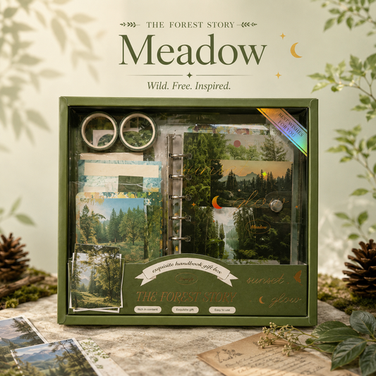 🌿 Meadow Reverie | Scrapbook Set
