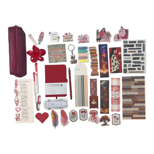 ❤️ Red - Warm Scarlet Bookish Bundle