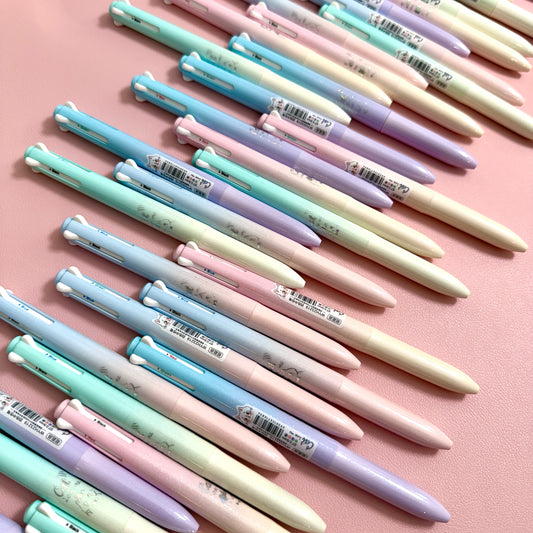 ✨ Pastel 4-Color Cat Pen