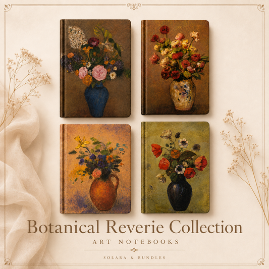 Botanical Reverie | Premium Art Notebooks