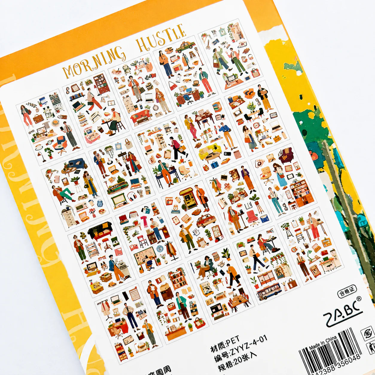 Cozy PET Sticker Book | 800+ Aesthetic Stickers