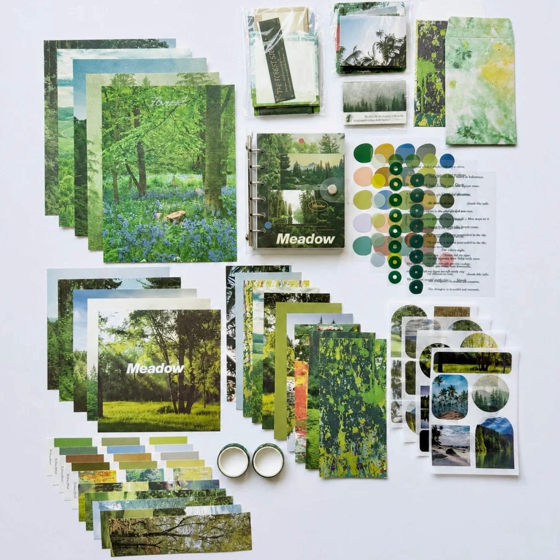 🌿 Meadow Reverie | Scrapbook Set