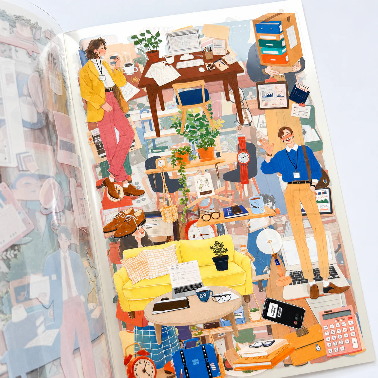 Cozy PET Sticker Book | 800+ Aesthetic Stickers