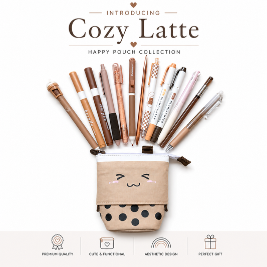 🤎 Cozy Latte | Happy Pouch