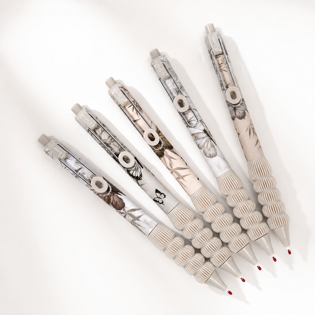 Botanical Bloom Gel Pen | Smooth 0.5mm Floral Click Pen