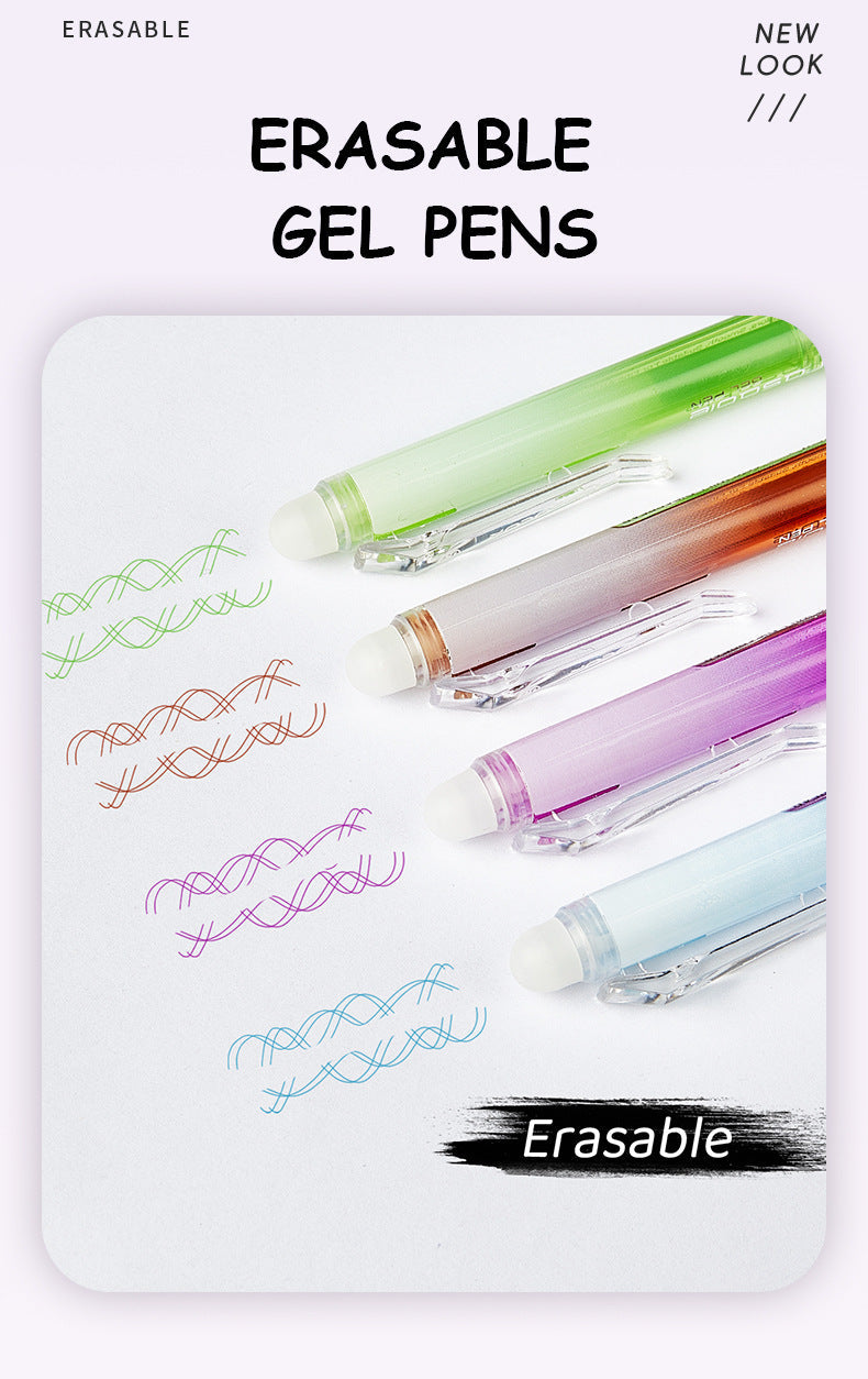 Erasable Gel Pens Set – 24/ 36 Colors | Aesthetic Smooth Writing Pens