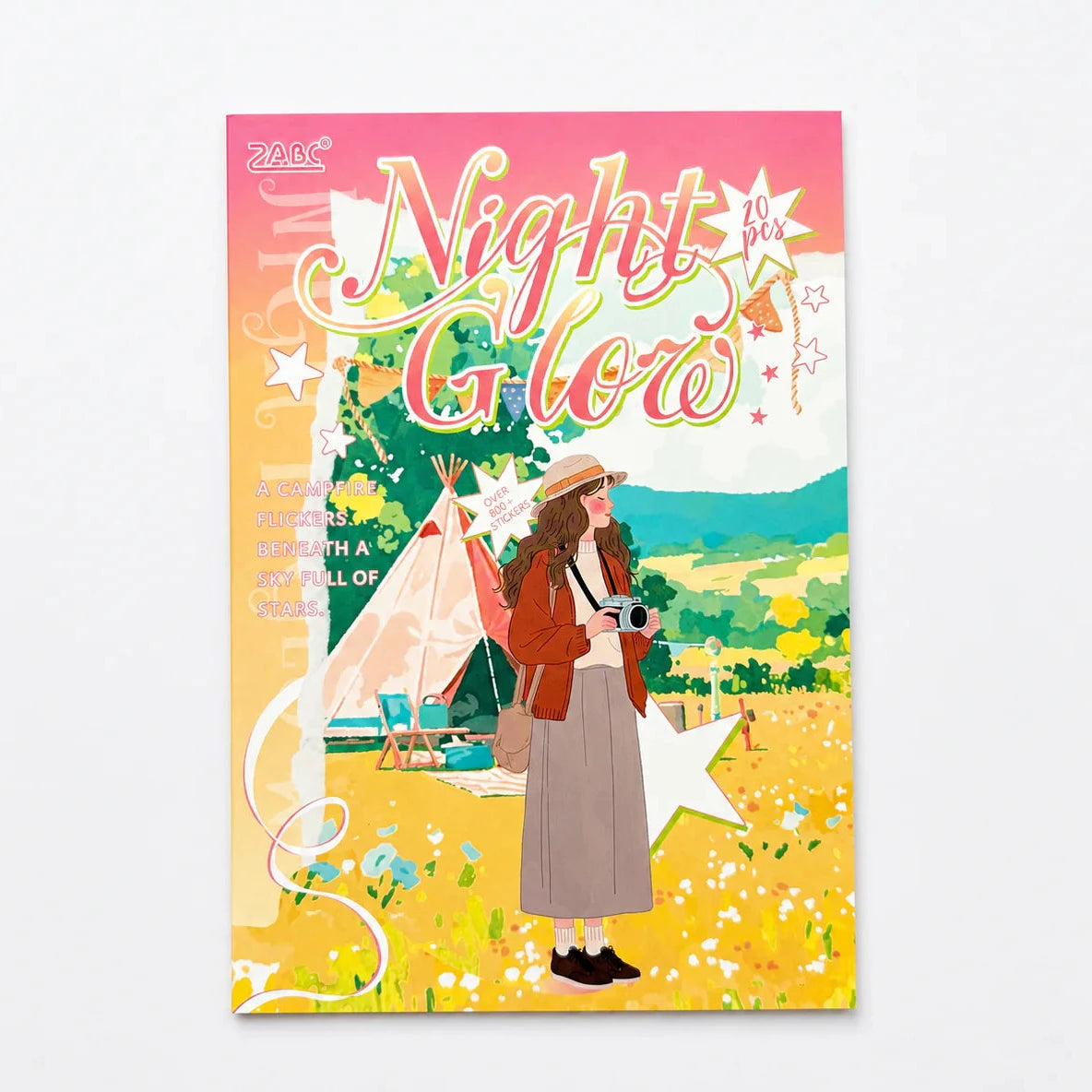 Cozy PET Sticker Book | 800+ Aesthetic Stickers