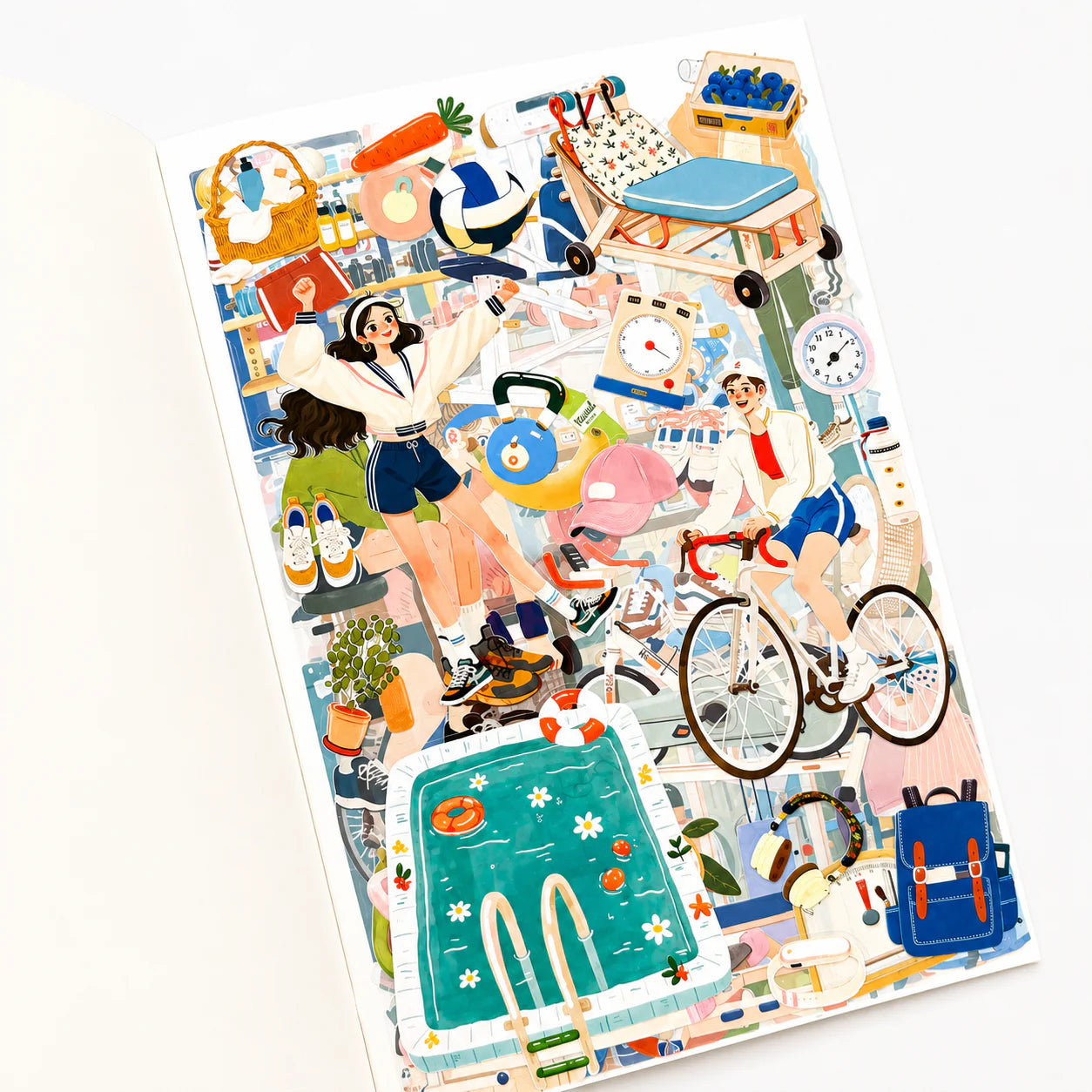 Cozy PET Sticker Book | 800+ Aesthetic Stickers