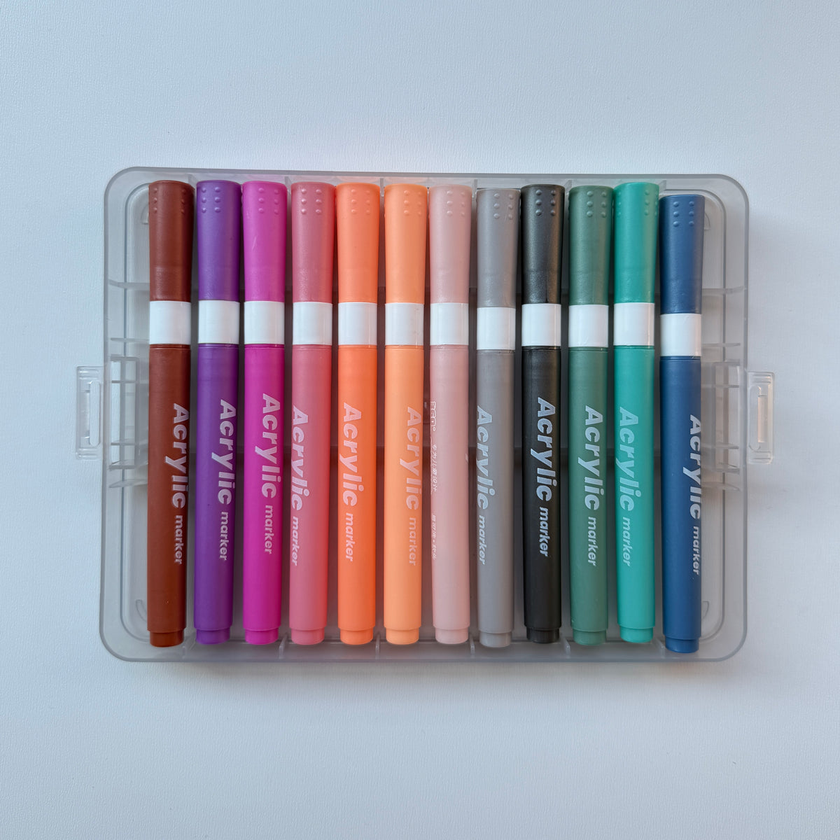 Acrylic Paint Markers | 12-Piece Color Sets