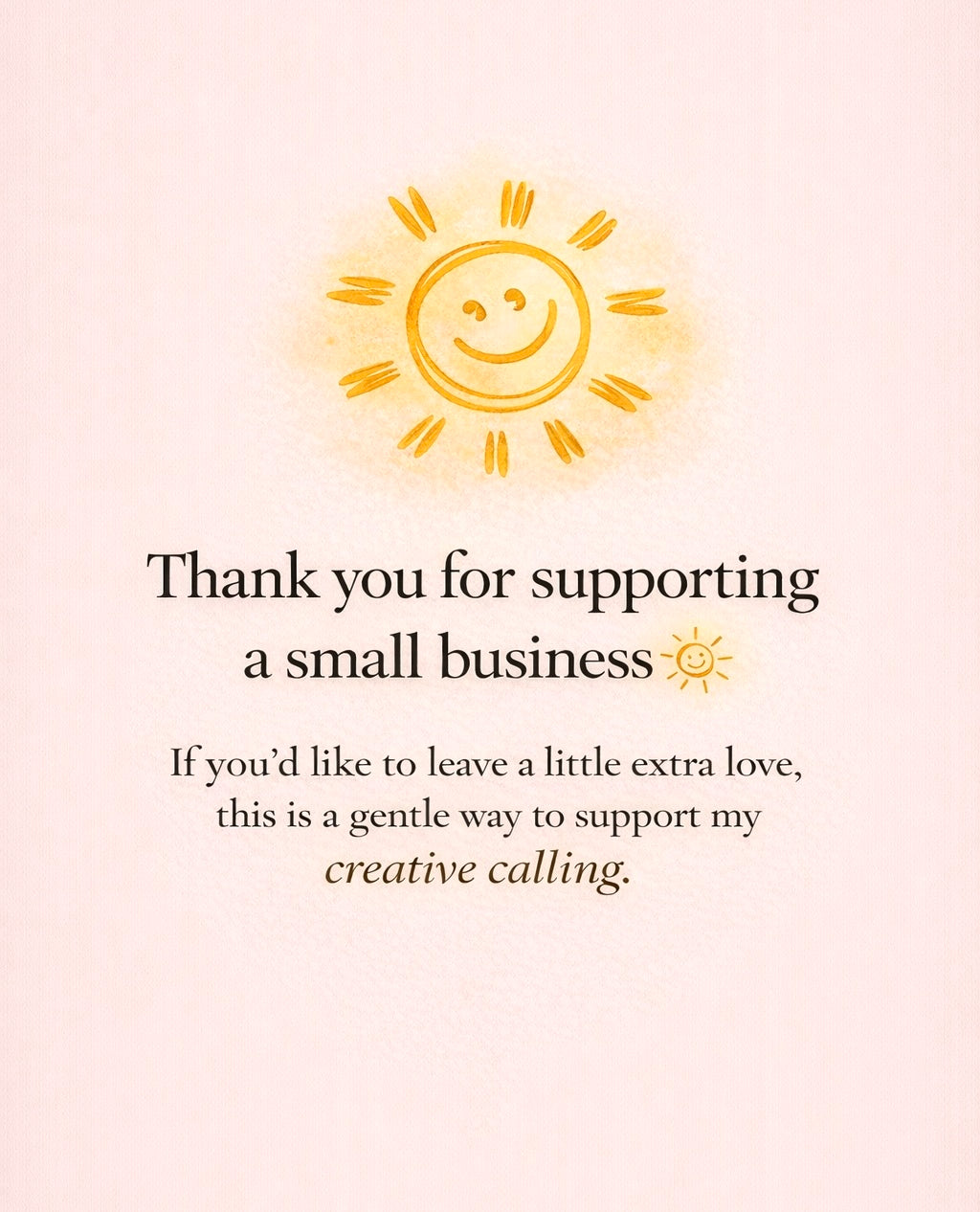 A Little Extra Love ☀️