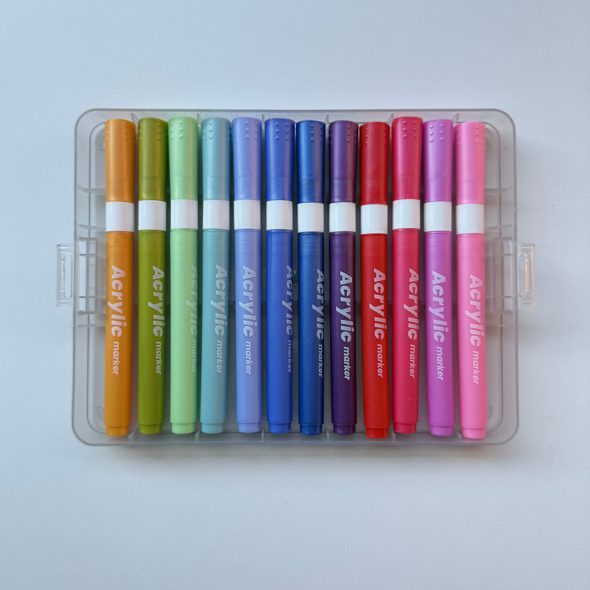 Acrylic Paint Markers | 12-Piece Color Sets