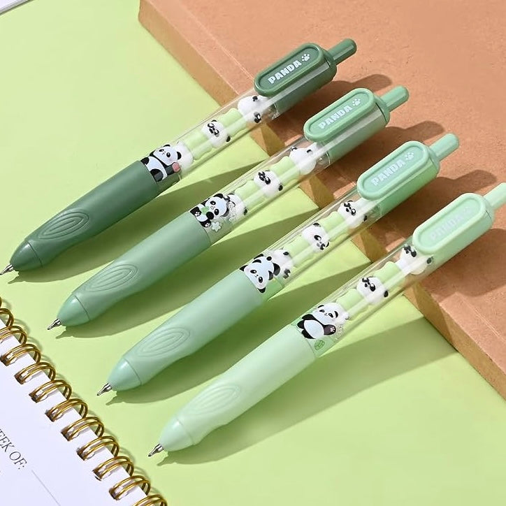 Matcha Panda Gel Pen | 4 Green Shades 🐼💚