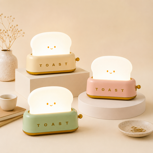 Little Toast Glow™ 🍞
Rechargeable Cozy Night Light