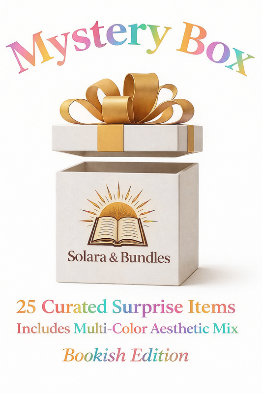 Multicolor Mystery Box – 25 Curated Aesthetic Surprise Items