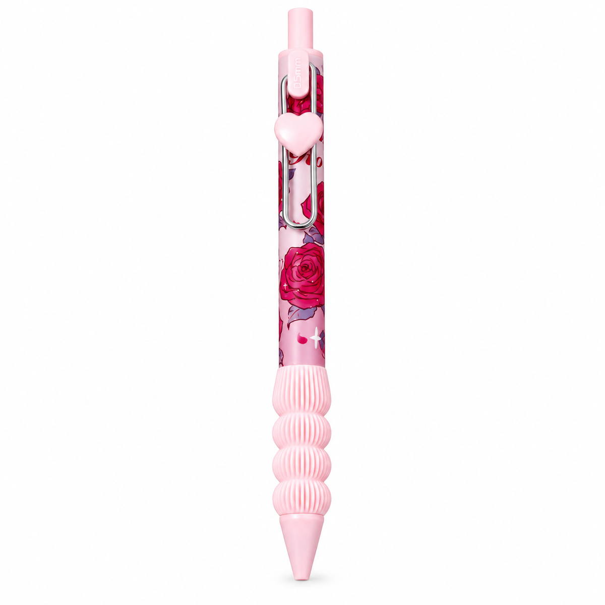 Botanical Bloom Gel Pen | Smooth 0.5mm Floral Click Pen
